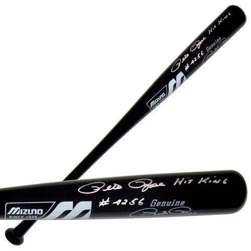 Pete Rose Autographed Game Model Mizuno Baseball Bat