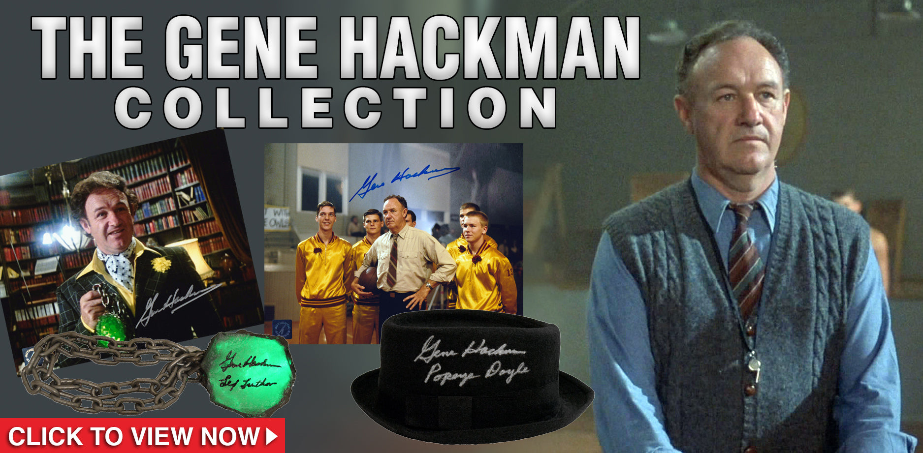 Gene Hackman Completes First Signing – Authentic Signings