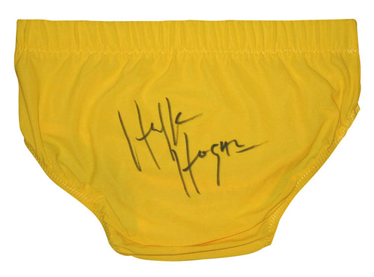 Hulk Hogan Autographed Wrestling Trunks