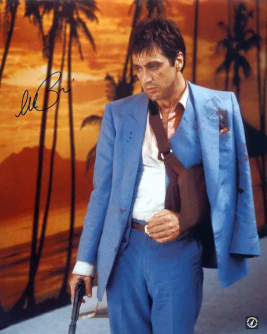 Al Pacino Autographed Arm Sling SCARFACE 16x20 Photo