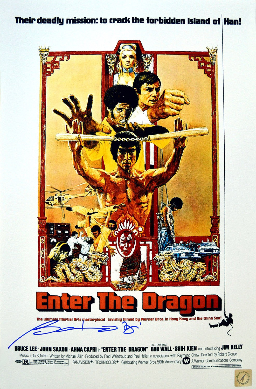 bolo-yeung-autographed-bruce-lee-enter-the-dragon-11x17-movie-poster