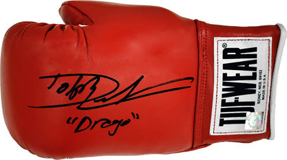 Dolph Lundgren "Ivan Drago" Autographed Tuf Wear Boxing Glove