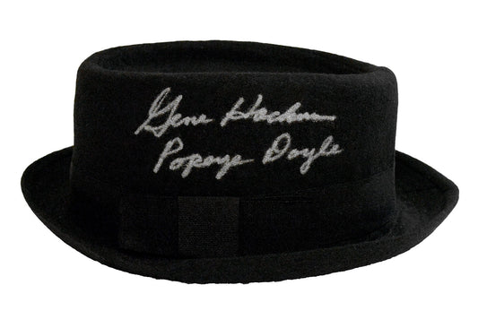 Gene Hackman "Popeye Doyle" French Connection Autographed Porkpie Hat