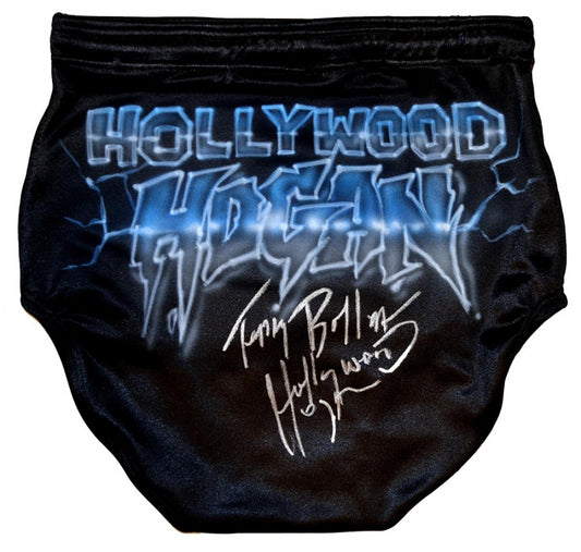 Terry Bollea Hollywood Hulk Hogan Autographed Ring Issued Trunks