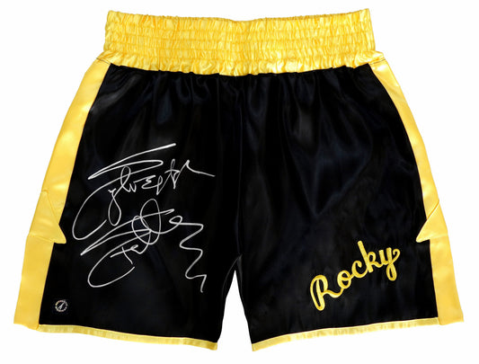 Sylvester Stallone Autographed ROCKY II Boxing Trunks