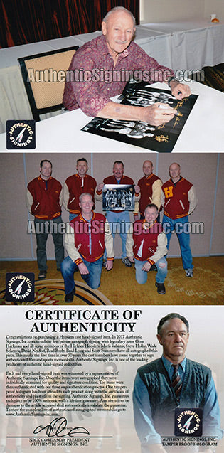 The Gene Hackman Collection – Authentic Signings